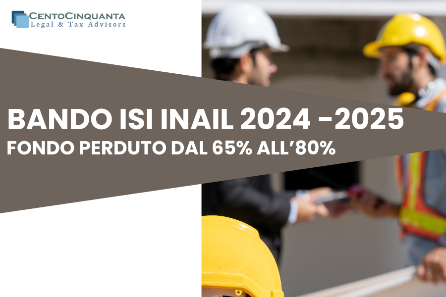 BANDO ISI INAIL 2024 -2025